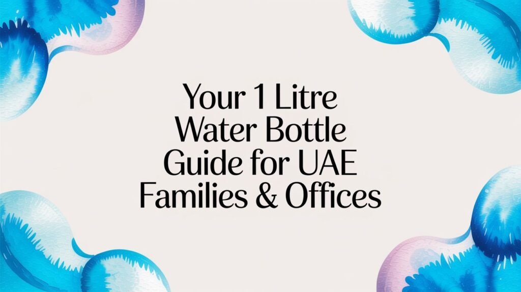 Your 1 Litre Water Bottle Guide for UAE Families & Offices