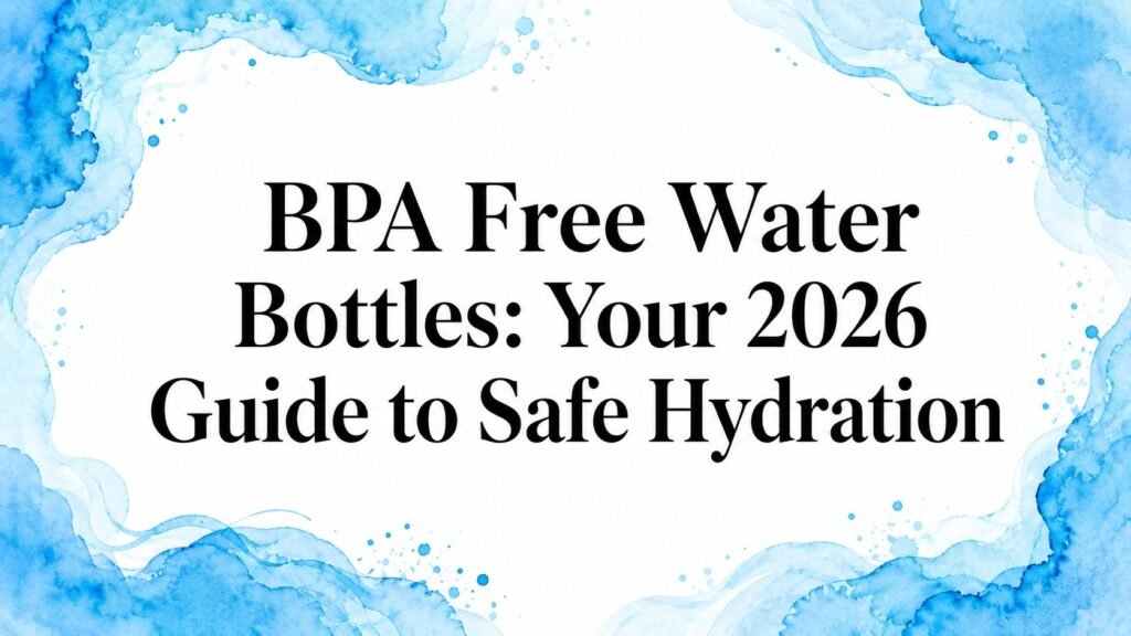 BPA Free Water Bottles: Your 2026 Guide to Safe Hydration