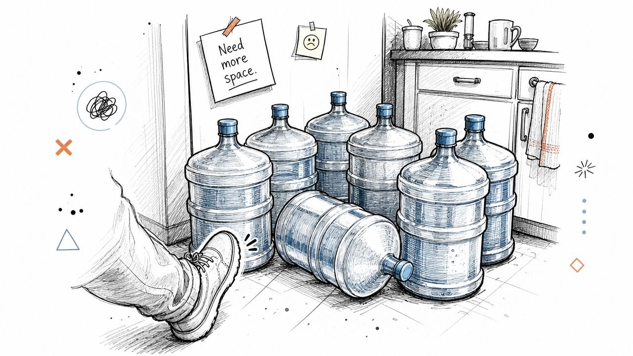 Why You Need to Organize Your Water Jugs