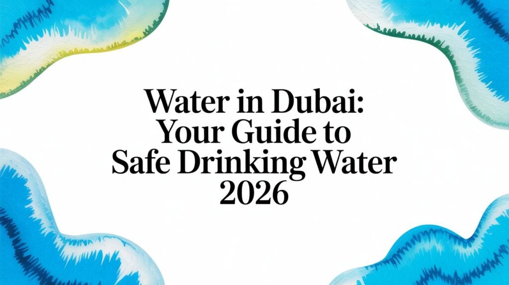 Water in Dubai: Your Guide to Safe Drinking Water 2026