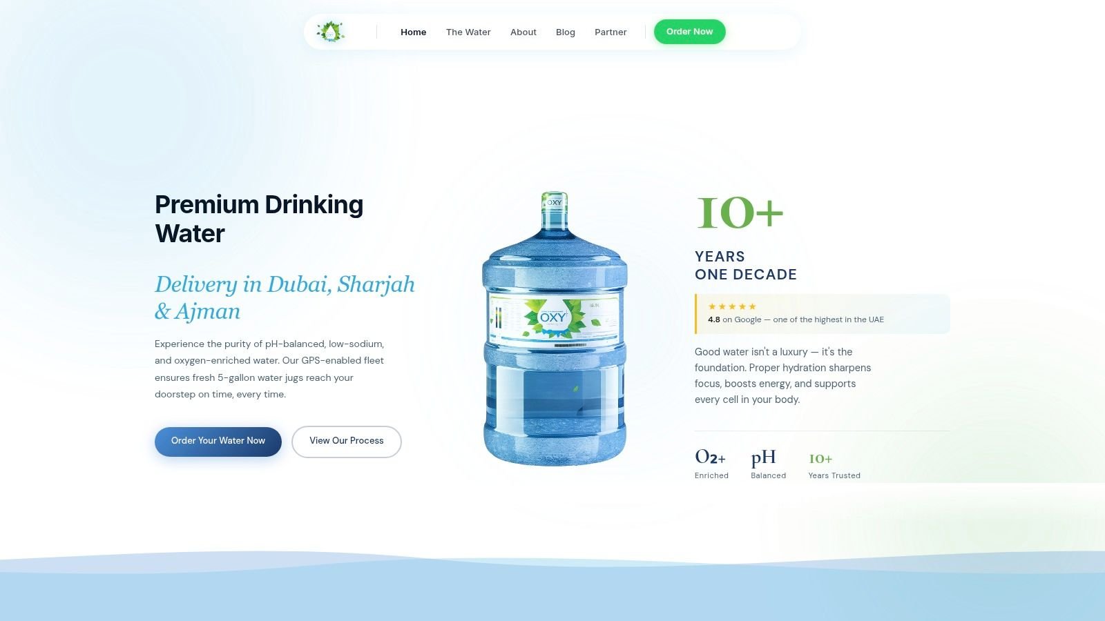 Oxy Plus Water