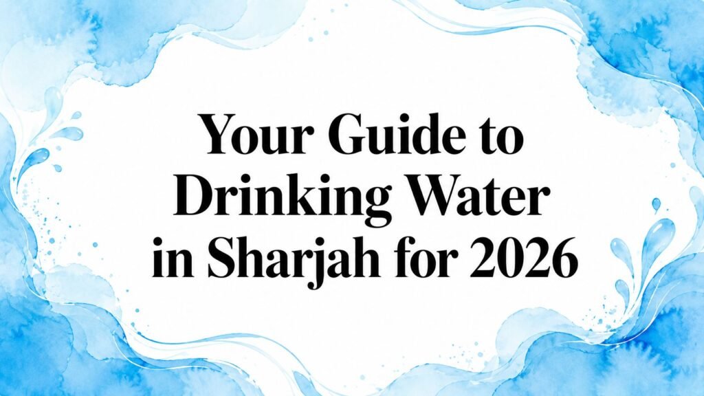Your Guide to Drinking Water in Sharjah for 2026