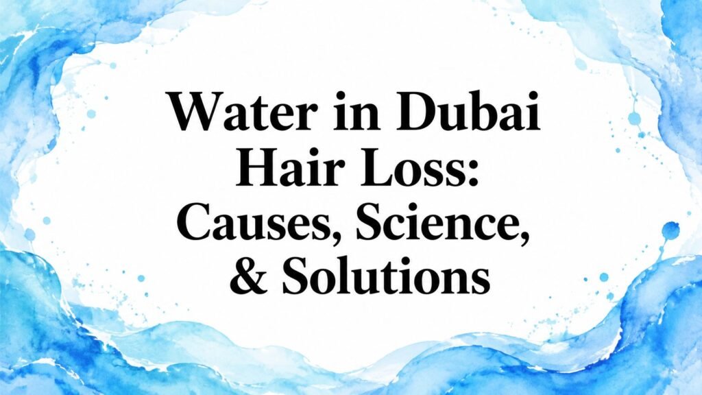 Water in Dubai Hair Loss: Causes, Science, & Solutions