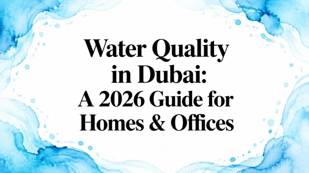 Water Quality in Dubai: A 2026 Guide for Homes & Offices