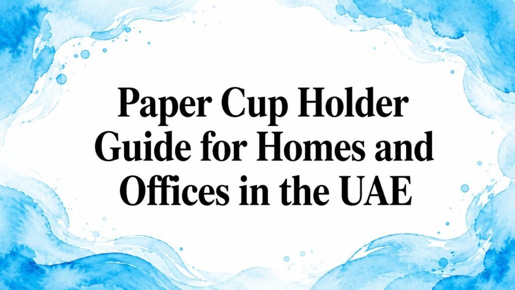 Paper Cup Holder Guide for Homes and Offices in the UAE